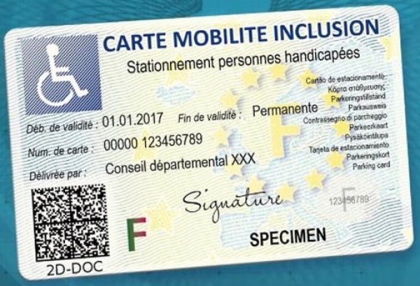 La Carte Mobilité Inclusion (C.M.I.)