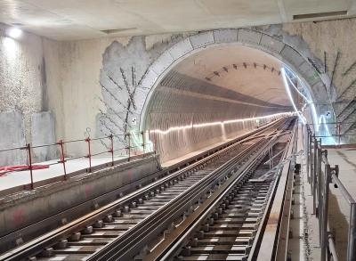 Ligne 14 du métro : les travaux de la future gare M.I.N Porte de Thiais avancent !
